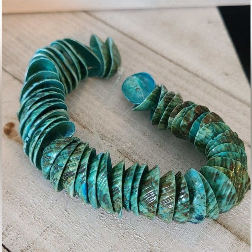 Turquoise Shell Bracelet